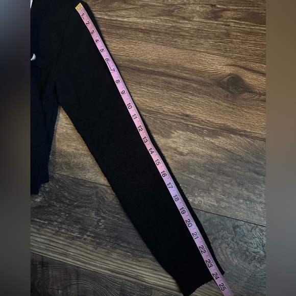 Mango knitted textured cardigan with gold jewelry black - Picture 9 of 10